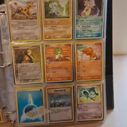 Pokemon TCG EX Emerald Lot of 9, Milotic ex, Girafarig, Mawile, Kirlia, Meditite - Image 1