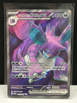 Pokemon TCG Team Rockets Nidoking 216/182 Destined Rivals- NM - Image 1