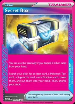 NM-Mint, English - 1 x Pokemon Secret Box - 163/167 - Ace Rare Scarlet & Violet - Image 1