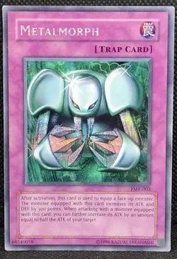 Yu-Gi-Oh! Forbidden Memories Metalmorph FMR-003 Secret Rare Promo Vintage Holo ! - Image 1