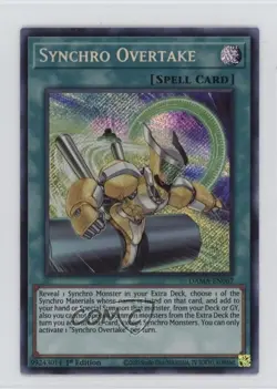 Synchro Overtake 1st Ed. YuGiOh Dawn of Majesty #DAMA-EN067 - Image 1
