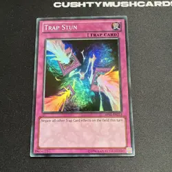 YUGIOH TRAP STUN SUPER RARE AP02-EN013 - Image 2
