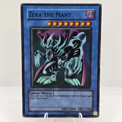 Yu-Gi-Oh Zera the Mant PP01-EN011 Premium Pack Super Rare Secret Rare MP - Image 1