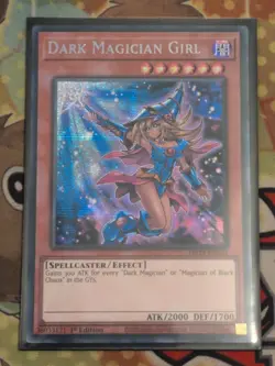 YUGIOH MP24-EN053 Dark Magician Girl Alt Art Prismatic Secret Rare 1st Ed Mint - Image 1