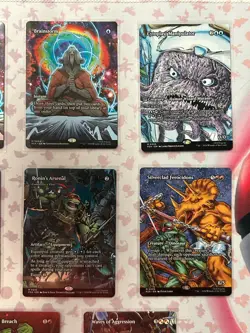 MtG Teenage Mutant Ninja Turtles Source Material Mythic Foil/Non-Foil Cards TMNT - Image 2