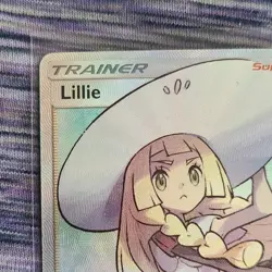 Pokemon Lillie Full Art Holo Trainer-Supporter Card 147/149 English 2017 - Image 3