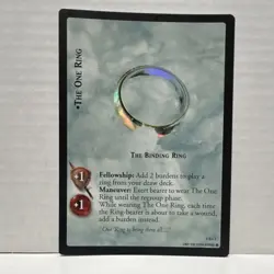 Decipher The One Ring Foil The Lord of the Rings TCG Card 9R+1 - Image 1