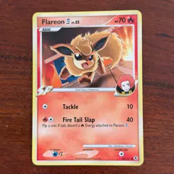 Flareon 60/111 Common Rising Rivals Pokemon Card - Image 1