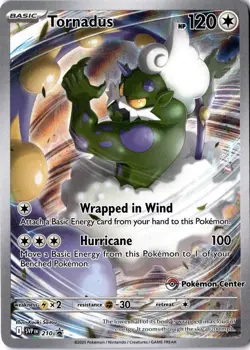 Tornadus - (Pokemon Center Exclusive) Promo SV: Scarlet & Violet Promo Cards 21 - Image 1