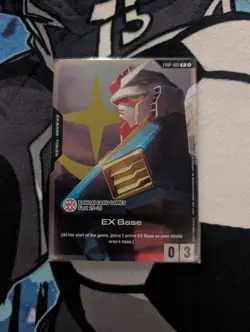 EX Base EXBP-005 Gundam TCG Bandai Card Games Fest 25-26 Stamped Exclusive Promo - Image 1