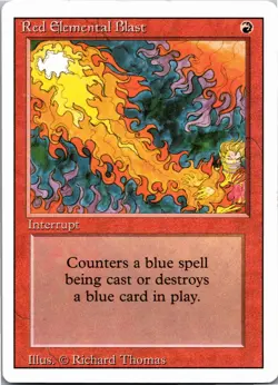 Red Elemental Blast C Revised Edition NM - Image 1