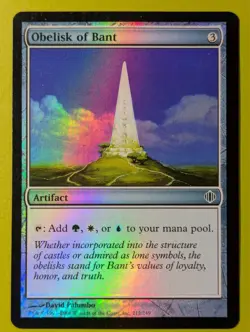 FOIL Obelisk of Bant x1 Eventide 1x Magic the Gathering MTG - Image 1