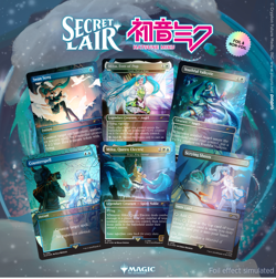 Secret Lair x Hatsune Miku: Winter Diva FOIL Singles - Make your Choice - MtG - Image 1