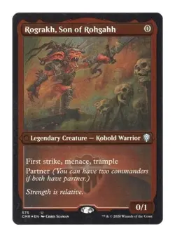 Rograkh, Son of Rohgahh (Foil Etched) #575 *Foil* (NM) - Commander Legends MTG - Image 1