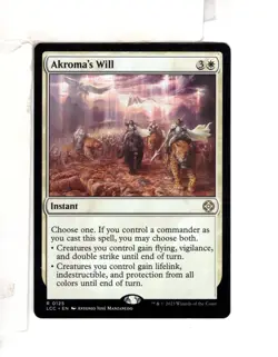 MTG SkeenAB Akroma's Will from LCC. NM. - Image 1
