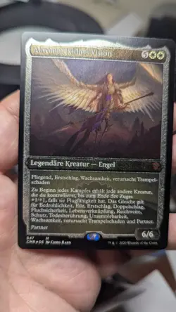 1x Etched Foil Akroma Ixidors Vision GERMAN NM - MTG CMR Magic MTG x1 - Image 1