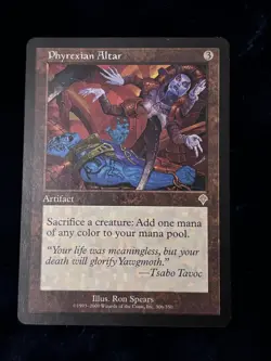 Phyrexian Altar - Invasion - Magic The Gathering - MTG - Image 1