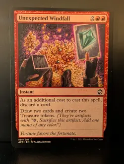 Adventures in the Forgotten Realms UNEXPECTED WINDFALL (Lightly Played, NM) - Image 1