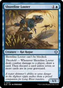 Shoreline Looter 70 MTG NM - Bloomburrow - Image 1