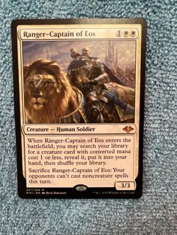 MTG Magic the Gathering Ranger-Captain of Eos (21/404) Modern Horizons NM - Image 1