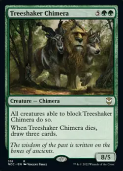 1 x Treeshaker Chimera - Commander: Streets of New Capenna - Light Play - MTG - Image 1