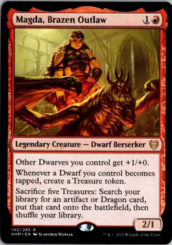 Kaldheim #142 Magda, Brazen Outlaw - Image 1