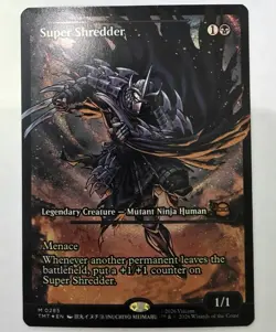 MTG Super Shredder Foil Legendary TMNT M0285 TMT Magic The Gathering 2026 - Image 1