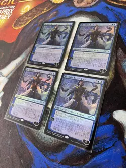 1x FOIL JP Narset, Parter of Veils Top 50 PWCS PROMO FOIL JAPANESE - Image 2