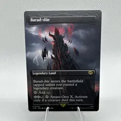 MTG Barad-dur LTR 0340 R Borderless Regular Rare NM LTR - Image 1
