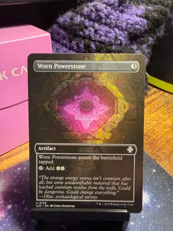 Worn Powerstone (Borderless) Commander: the Lost Caverns of Ixalan Regular #0120 - Image 1