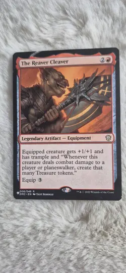 Magic: The Gathering The Reaver Cleaver Legendary Artifact Rare Dominaria Regul… - Image 1