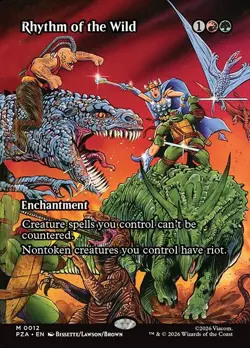 Magic: The Gathering: Rhythm of the Wild - PZA #12 FOIL - Image 1