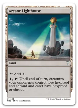 Arcane Lighthouse (White Border) #102 (NM) Mystery Booster 2 MB2 Magic MTG - Image 1