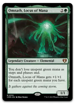 Omnath, Locus of Mana #310 (NM) Commander Masters CMM Magic MTG - Image 1