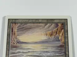 Underground Sea Magic The Gathering MTG Revised Edition Dual Land Very Clean - Image 3