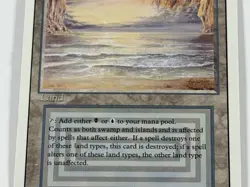 Underground Sea Magic The Gathering MTG Revised Edition Dual Land Very Clean - Image 4