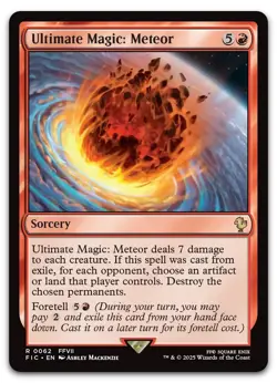 Ultimate Magic: Meteor #62 (NM) Final Fantasy FIC Magic MTG - Image 1