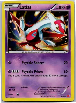 Latias (#30 Holo) - XY Trainer Kit: Latias & Latios 30/30 - Common - NM Pokemon - Image 1