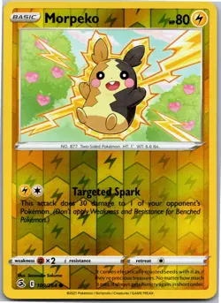 Morpeko (109) - SWSH08: Fusion Strike 109/264 - Common - NM Pokemon TCG - Image 1