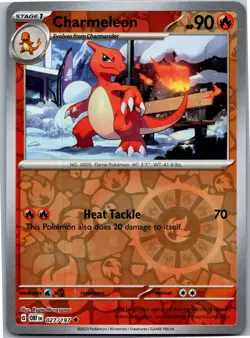 Charmeleon - SV03: Obsidian Flames 027/197 - Uncommon - NM Pokemon TCG - Image 1