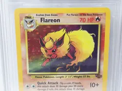 POKEMON JUNGLE UNLIMITED 3A FLAREON HOLO BGS 9 NICE!!!!!! - Image 3