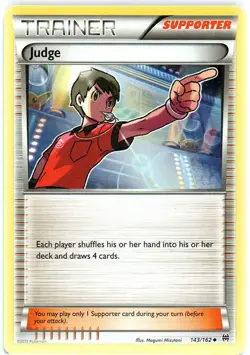 x4 Judge - 143/162 - Uncommon Pokemon XY Breakthrough M/NM - Image 1
