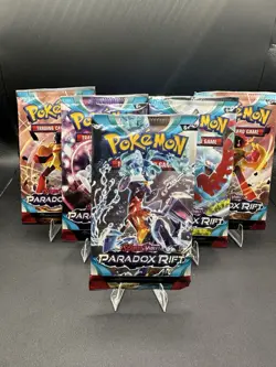 Pokemon TCG PARADOX RIFT BOOSTER 5 PACK LOT Factory Sealed - Image 2