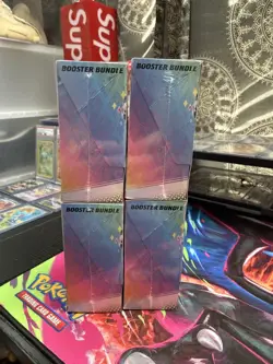 Pokemon TCG Prismatic Evolutions Factory Sealed Booster Bundle Lot Of 4 - Image 2
