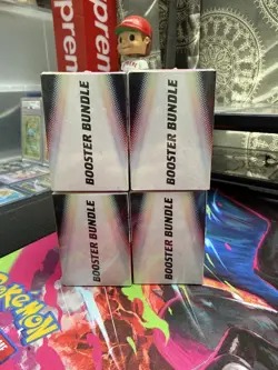 Pokemon TCG Prismatic Evolutions Factory Sealed Booster Bundle Lot Of 4 - Image 4