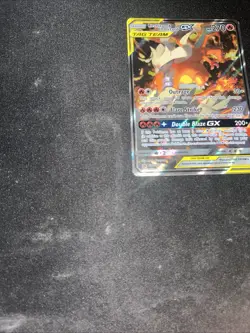 Reshiram and Charizard GX Tag Team SM201 Pokemon TCG - Image 3