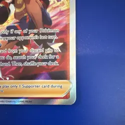 Pokemon Raihan Trainer Supporter Full Art Holo Ultra Rare GG65/GG70 Crown Zenith - Image 2