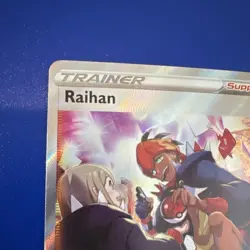 Pokemon Raihan Trainer Supporter Full Art Holo Ultra Rare GG65/GG70 Crown Zenith - Image 4