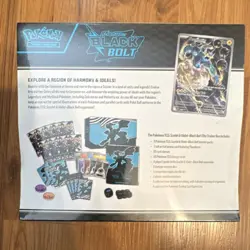 Pokemon Elite Trainer Box Scarlet & Violet Black Bolt Zekrom Thundurus 2025 - Image 2