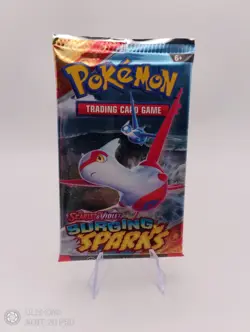 Pokemon Scarlet And Violet Surging Sparks Booster Pack Sealed B - Image 1